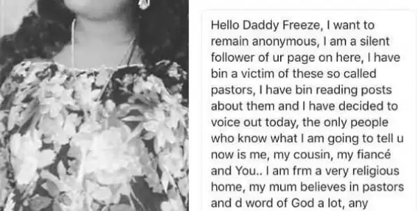 Woman Reveals How Lagos Pastor Slept With Her Twice During Deliverance Session